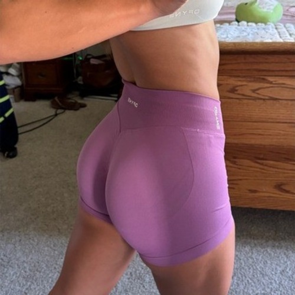 Dfyne‎ impact shorts 4.5" grape purple extra small